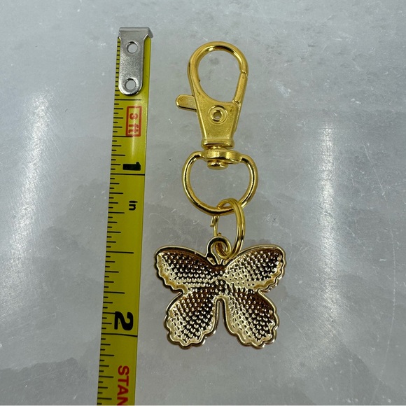 3/$15 Cute Enamel Butterfly Keychain / Purse Charm - Picture 7 of 7